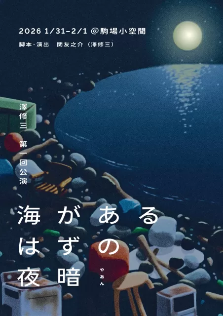 海があるはずの夜暗のチラシ画像